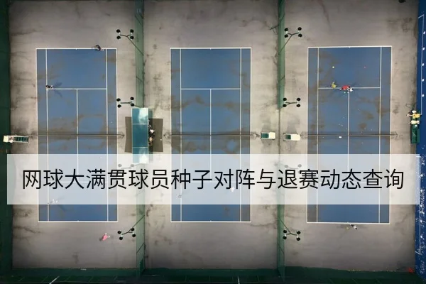 网球大满贯球员种子对阵与退赛动态查询